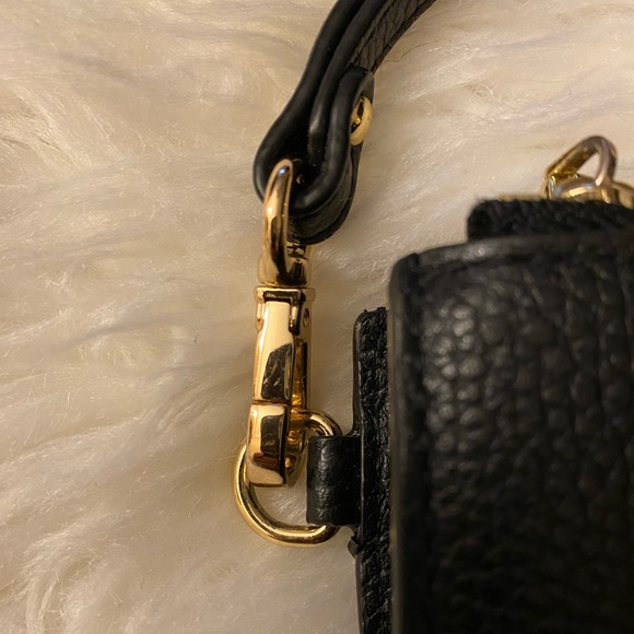 Michael Kors Adele Leather Smartphone Wallet in Black - Picture 9 of 14